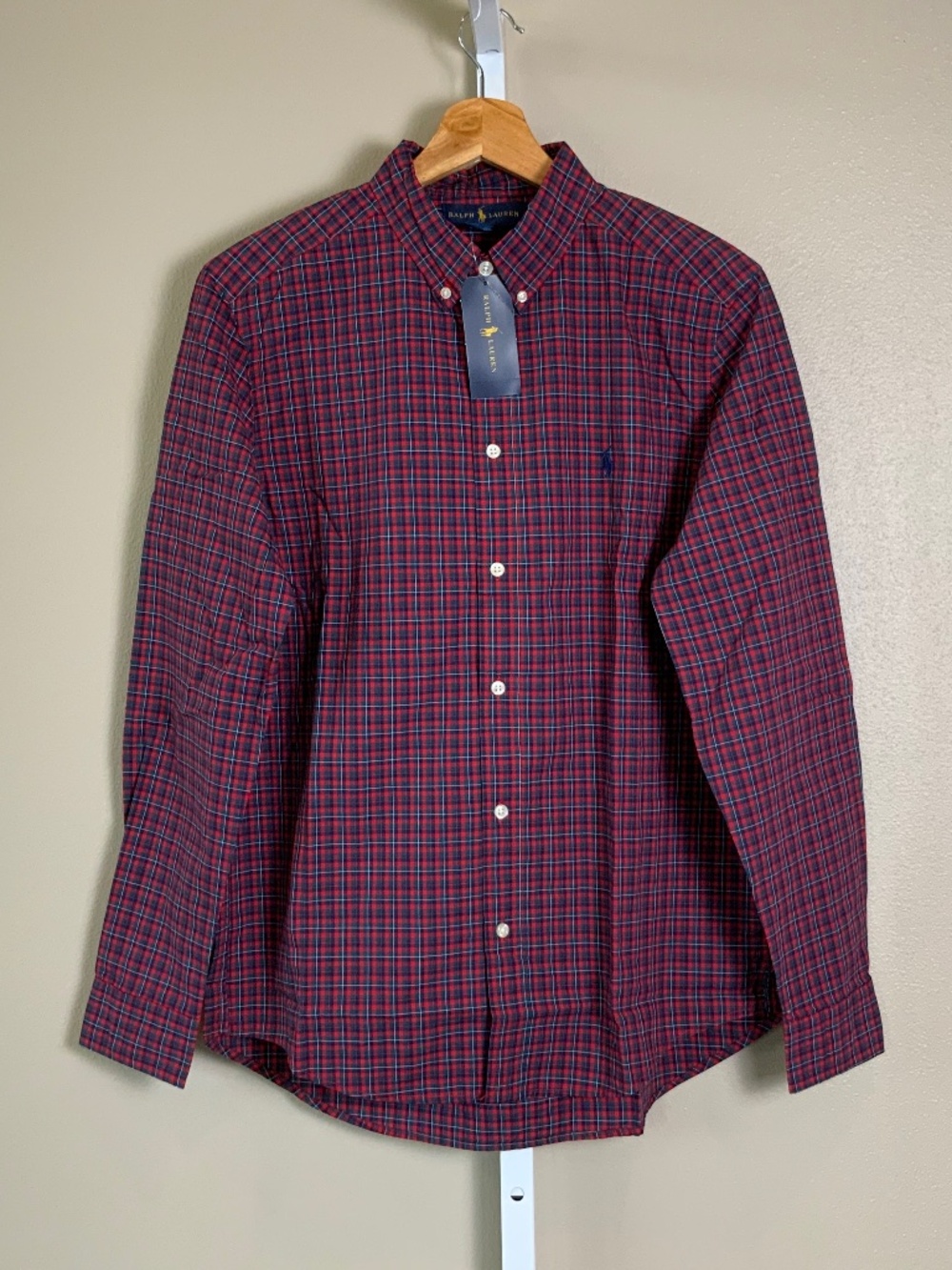 Polo Ralph Lauren Plaid Oxford Button Down Shirt